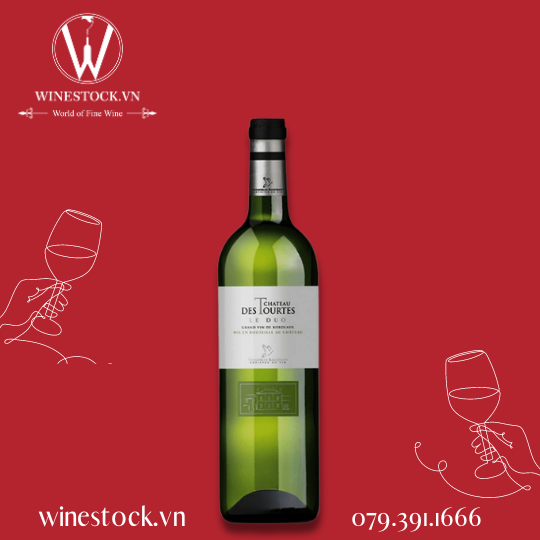 Rượu vang Chateau des Tourtes DUO - White