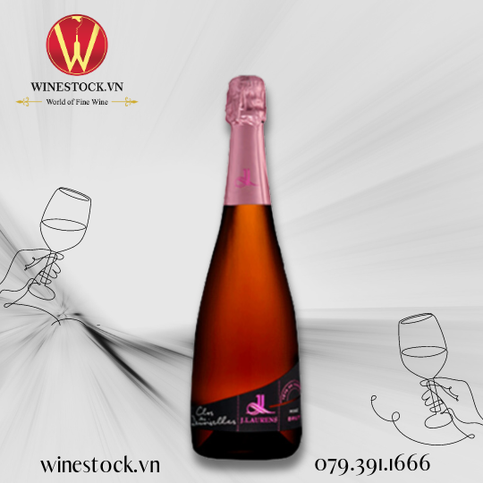Rượu vang Cremant de Limoux Clos des Demoiselles Tete de Cuvee Rose Brut