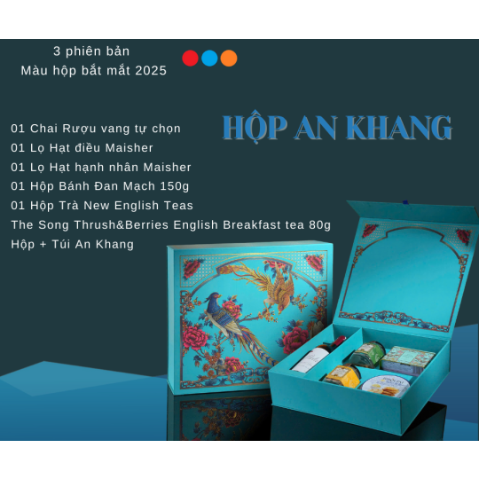 Quà tặng Tết 2025- Rượu Vang nhập khẩu chính hãng