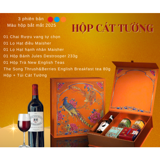 Quà tặng Tết 2025- Rượu Vang nhập khẩu chính hãng