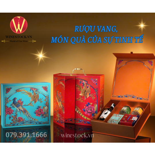 QUÀ TẶNG RƯỢU VANG 2025- TẾT CÁT TƯỜNG