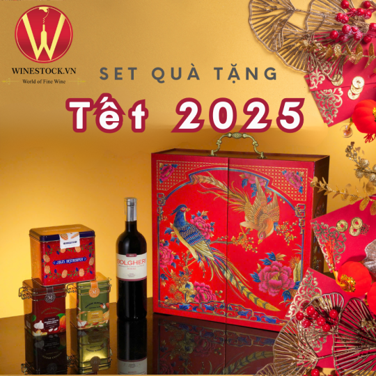 Quà tặng Tết 2025- Rượu Vang nhập khẩu chính hãng